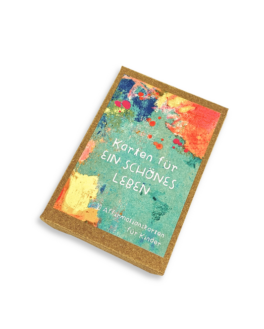 Frau Ottilie Affirmationskartenset mit farbenfrohen, inspirierenden Karten, die positive Gedanken und Selbstbewusstsein fördern.