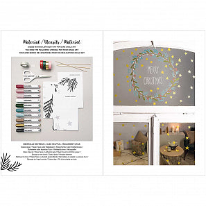 Rico Design Malvorlagen Fensterbilder „XMAS Classic“
