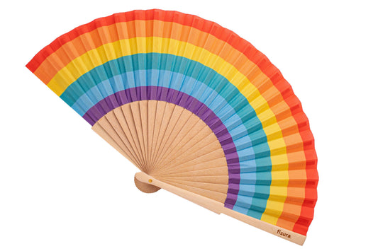 Fisura - Fächer „Rainbow“