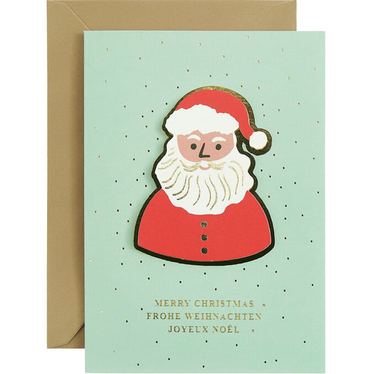Rico Design 3D-Karten Weihnachtsmann B6