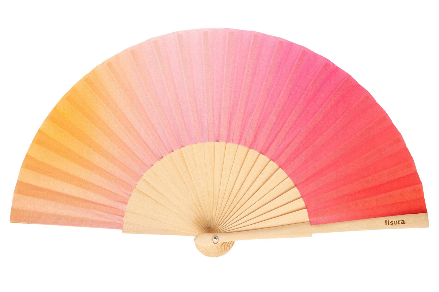 Ventilator mit Farbverlauf in Rot und Rosa