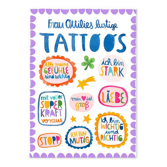 Frau Ottilie Kindertattoos *Affirmationen*
