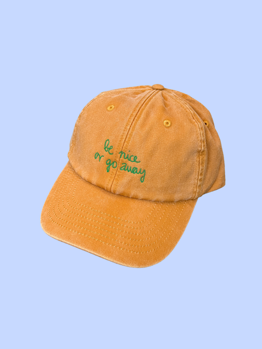 NoSame Vintage Cap „Be Nice“