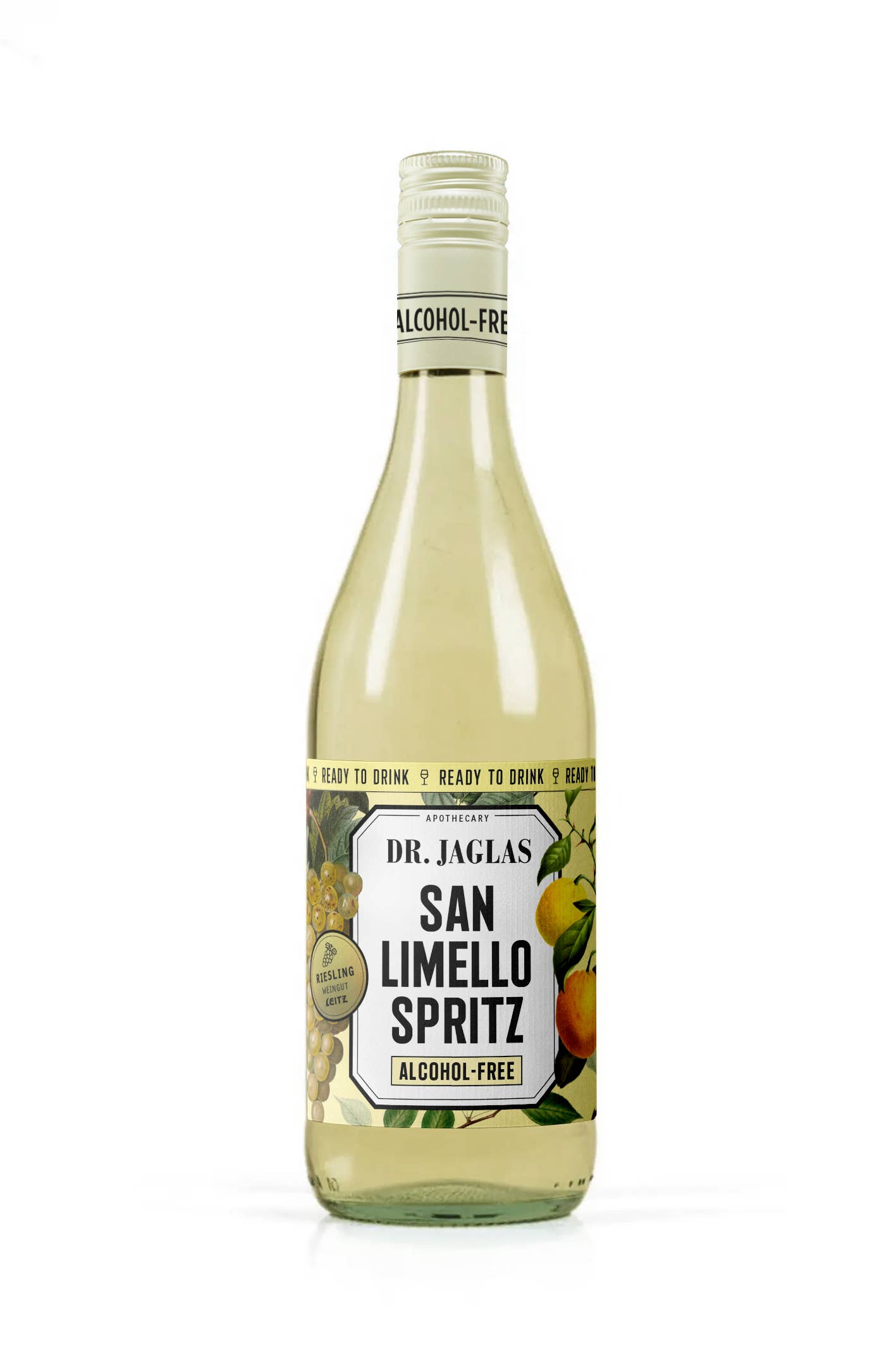 Dr. Jaglas „San Limello Spritz“ alkoholfreier ready to Drink Spritz