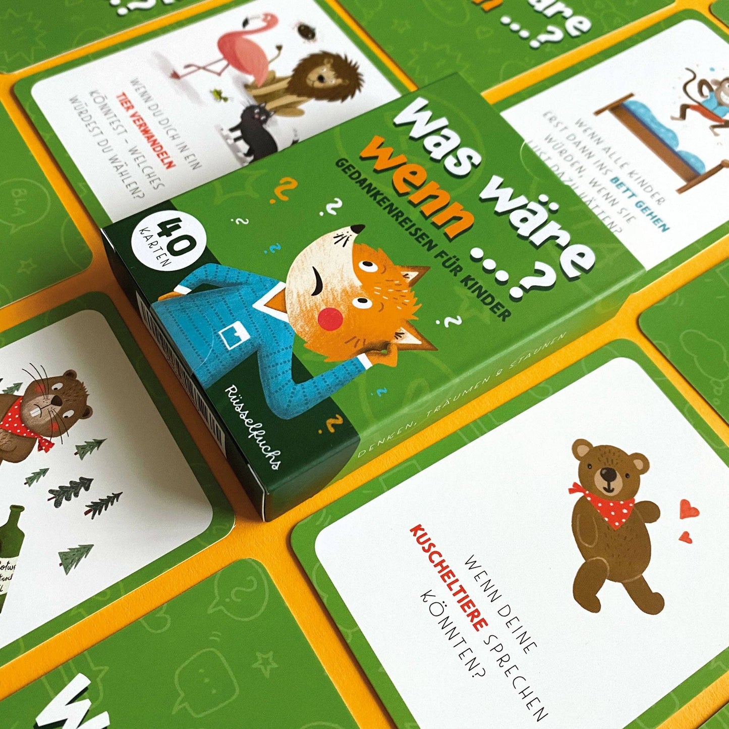 Was wäre wenn ...? Kartenspiel | Gedankenreisen für Kinder