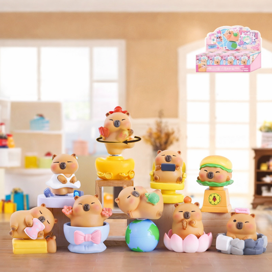 Mimisuki Blindbox Capybara Kawai - Überraschungsbox Capybara-Figuren