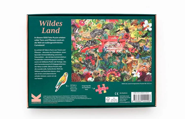 Laurence King Puzzle „Wildes Land“ 1000pc