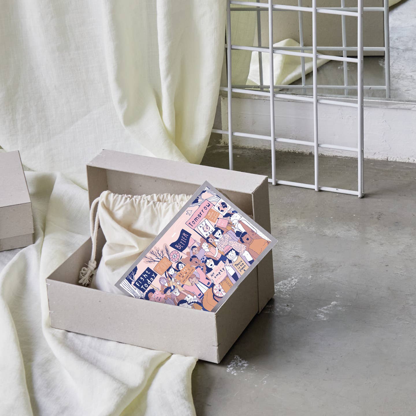 »Fight Today for a Better Tomorrow« Puzzle | Notietzblock