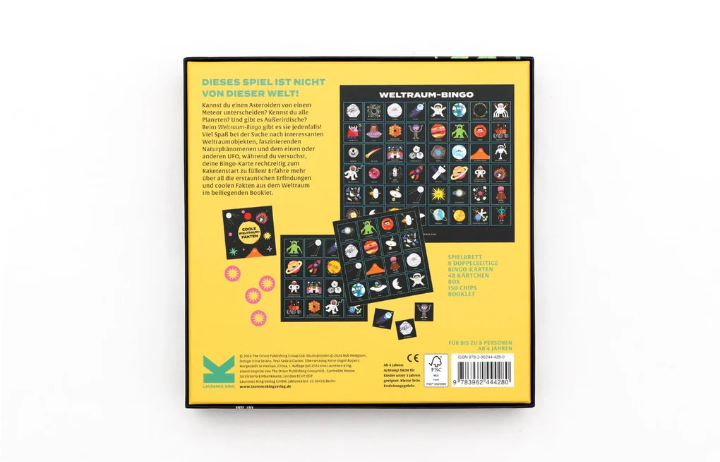 Laurence King „Weltraum Bingo“