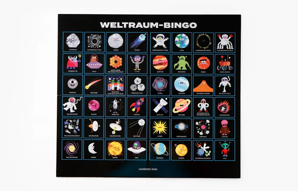 Laurence King „Weltraum Bingo“