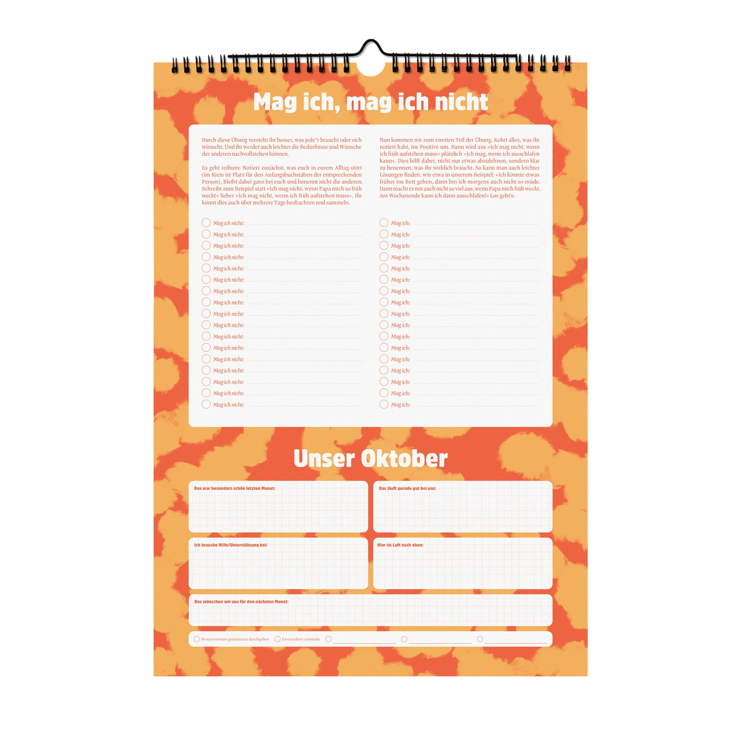 Ein Guter Plan Familienkalender 2026