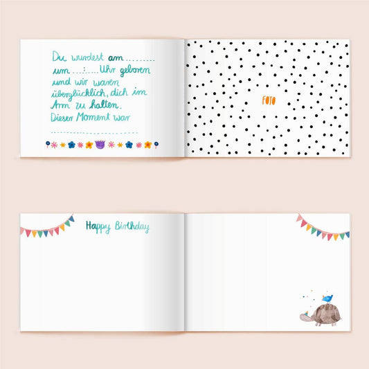 Frau Ottilie Babytagebuch *Welcome Little One*
