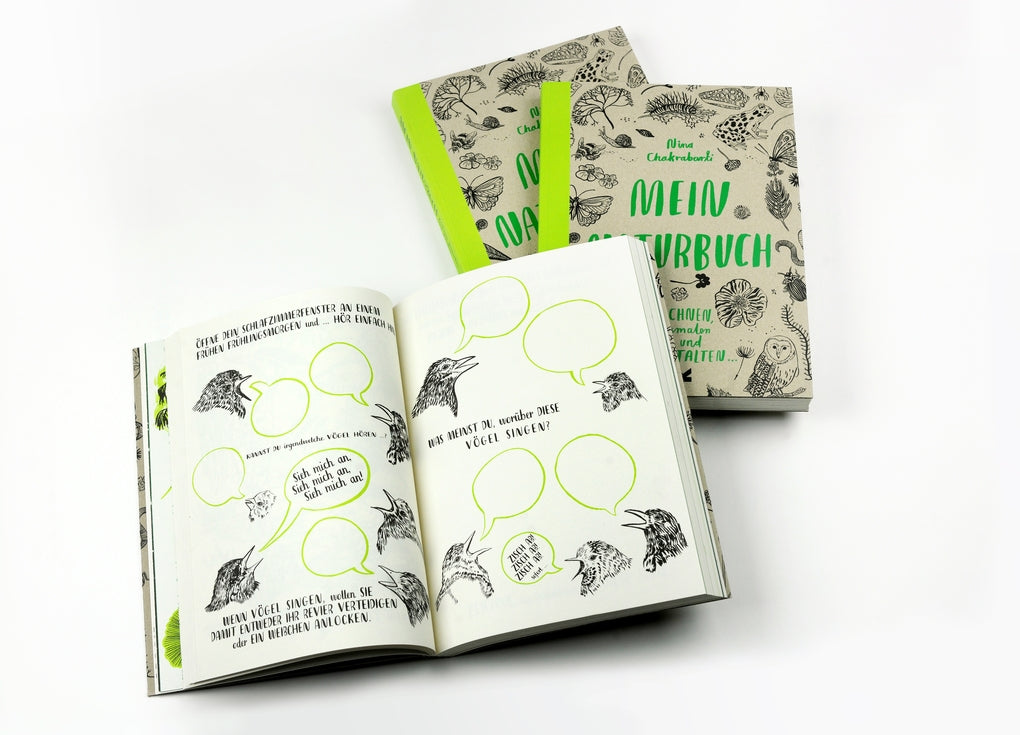Laurence King „MEIN NATURBUCH zeichnen, ausmalen und gestalten“