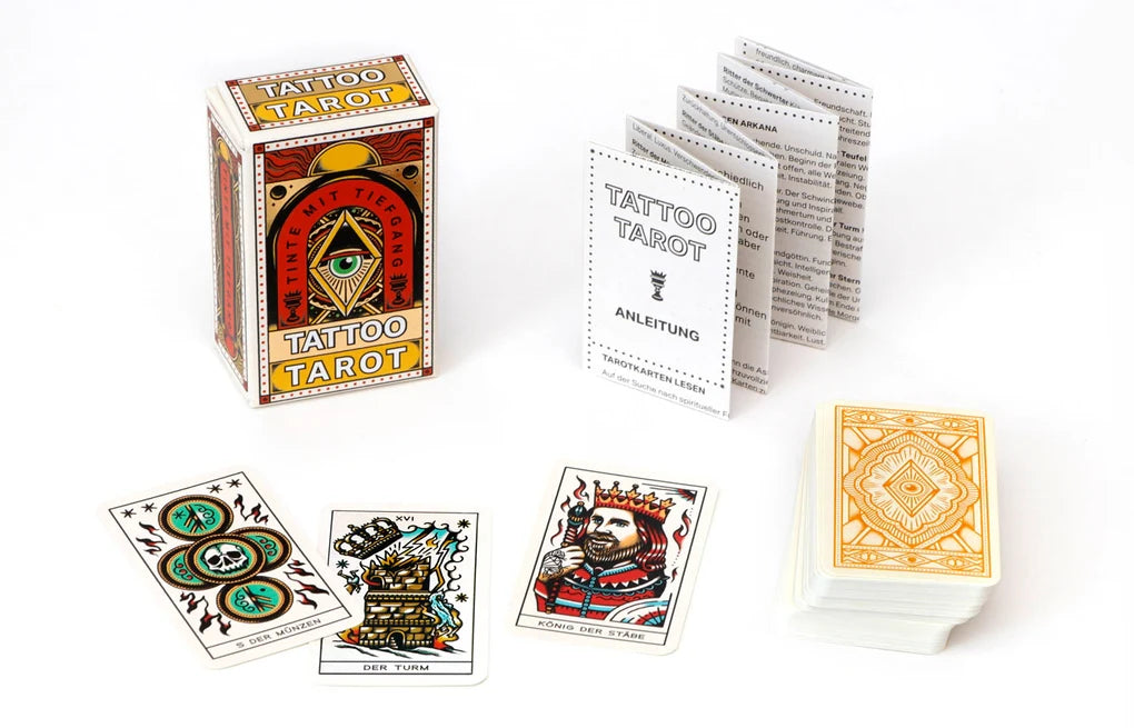 Laurence King Spielkarten TattooTarot
