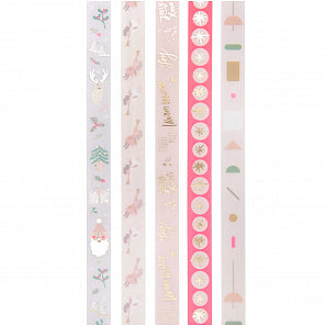 Rico Design Masking Tape Set Pastell XMas