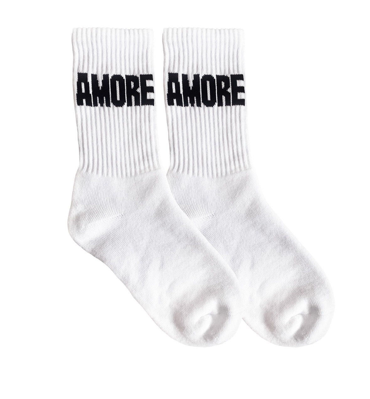 NAVUCKO- Socken AMORE Schwarz/Weiss