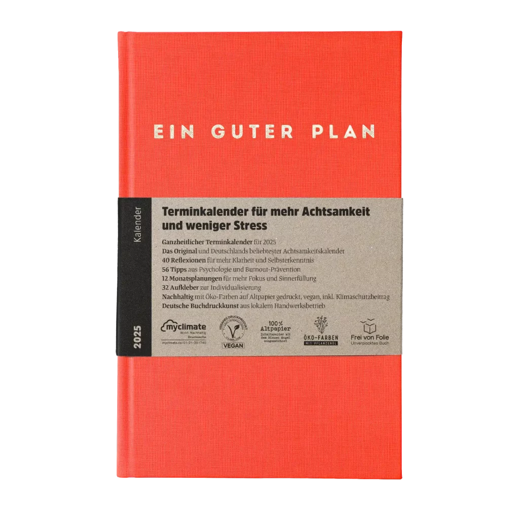 Ein Guter Plan Achtsamer Jahresplaner 2025