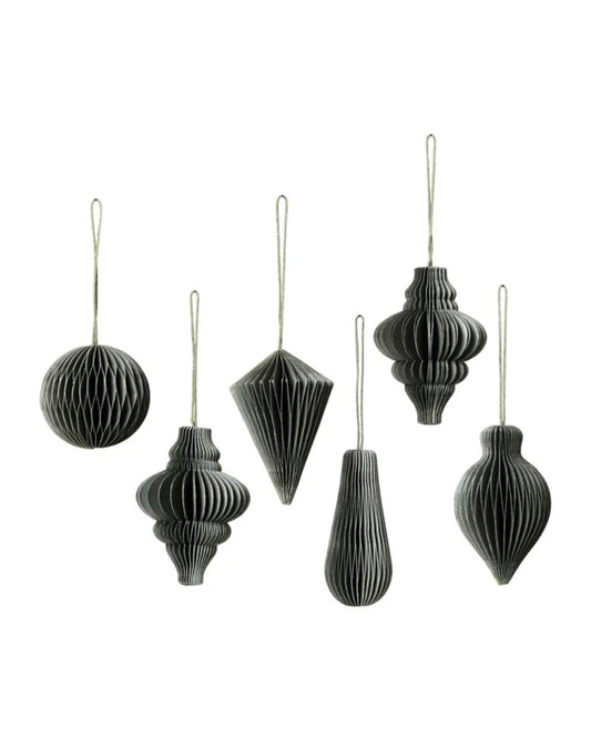 Broste Copenhagen Wabenanhänger Set