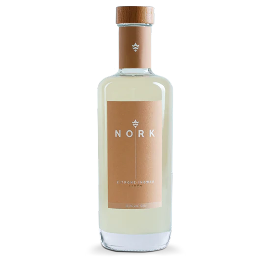 NORK Zitrone-Ingwer-Likör