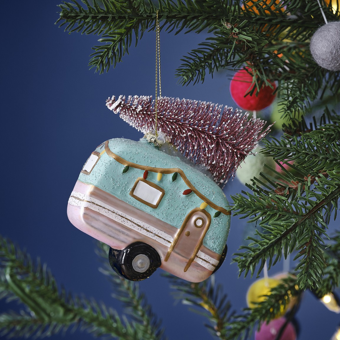 Ginger Ray Christbaumschmuck Wohnwagen