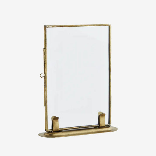 Madam Stoltz Bilderrahmen stehend Gold