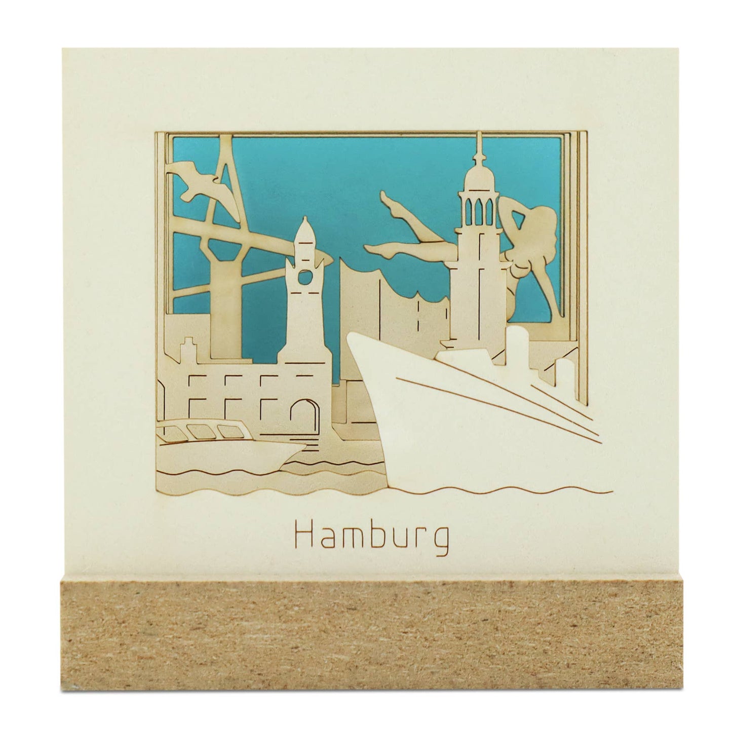 Hamburg-Silhoubox M – Geschenkartikel