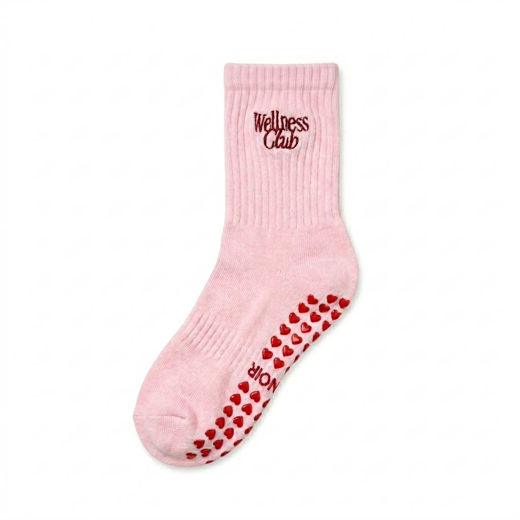 BazaarNoir Grip Socken "Wellness Club"