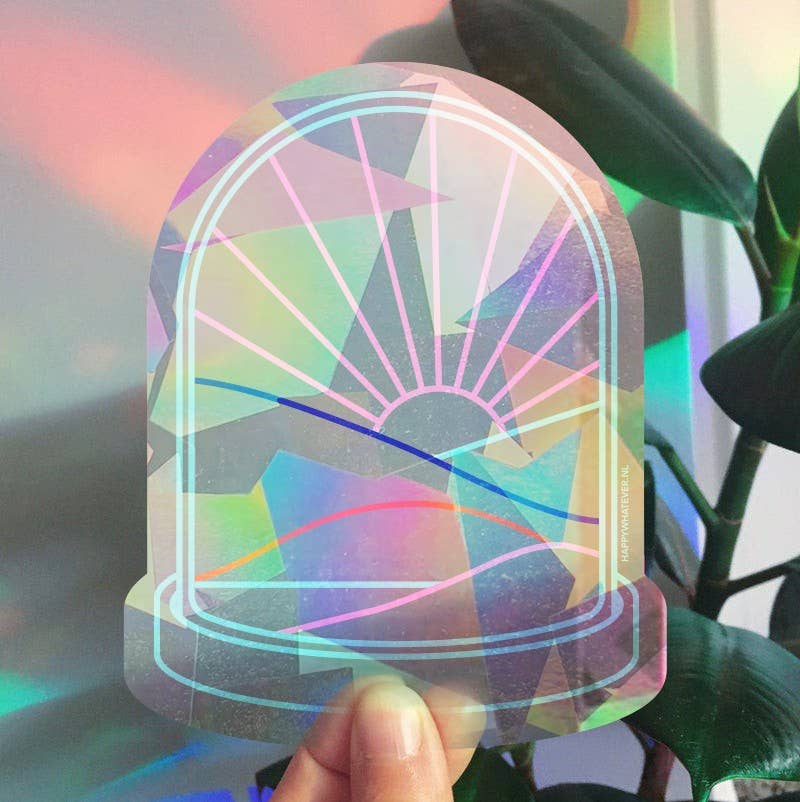 Happy Whatever - Rainbowmaker - Fenstersticker/Karte - Sunshine