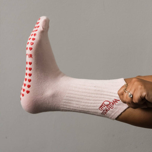 BazaarNoir Grip Socken "Wellness Club"