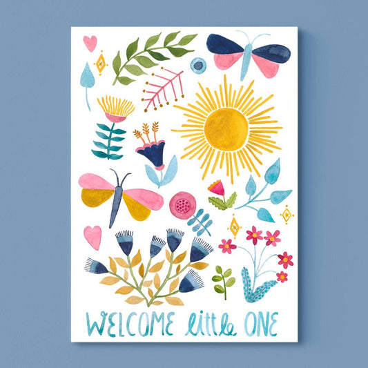 Postkarte *Welcome Little One*