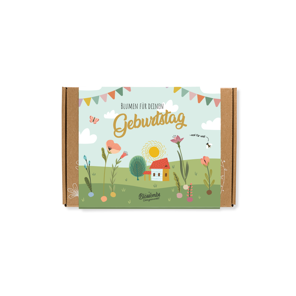 Blossombs Blumenmurmel Geschenkbox small