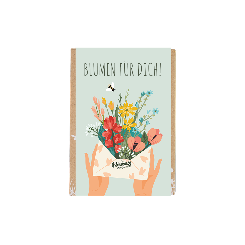 Blossombs Blumenmurmeln Geschenkbox mini