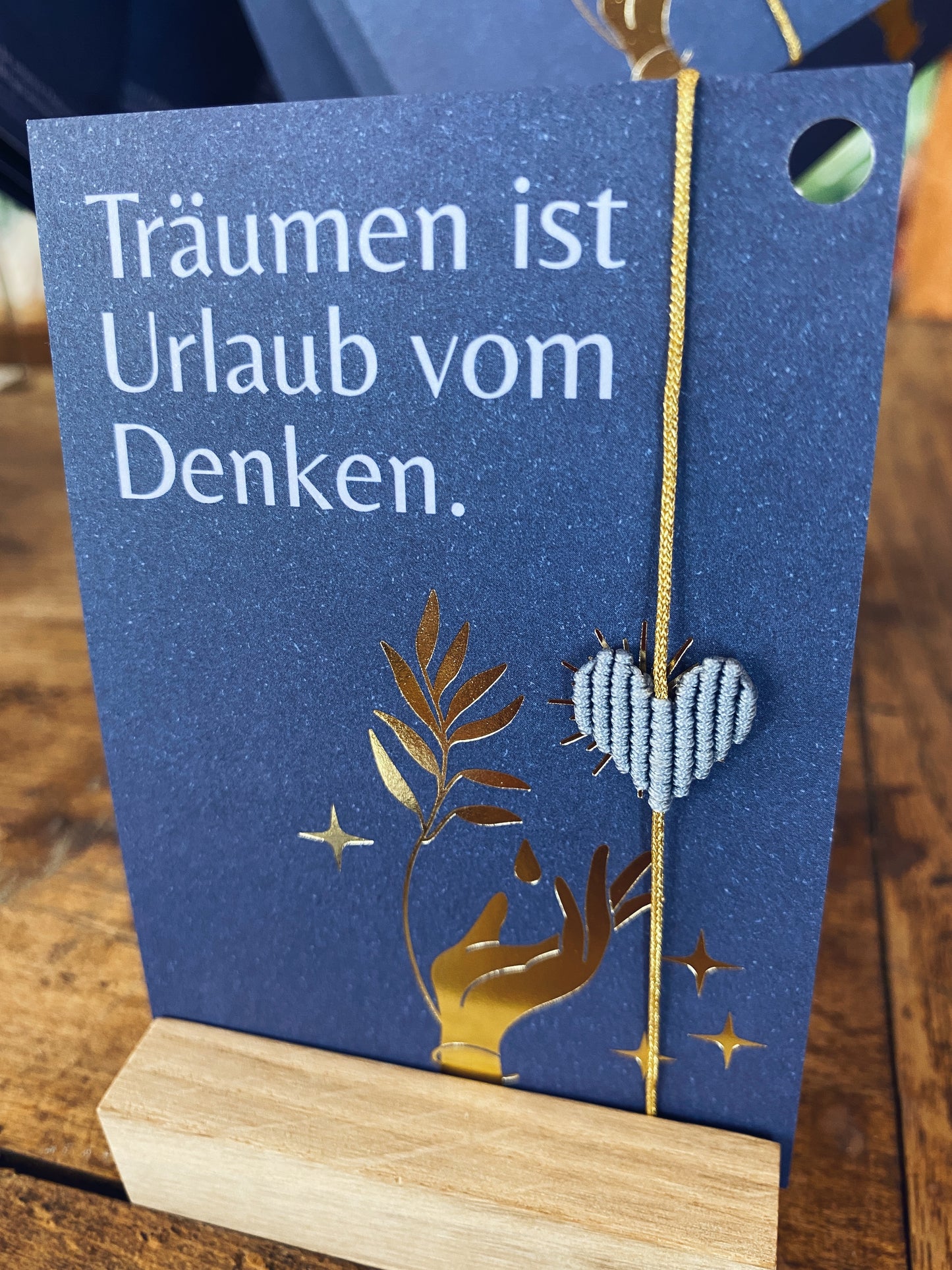 Armband Herz - Träumen ist Urlaub