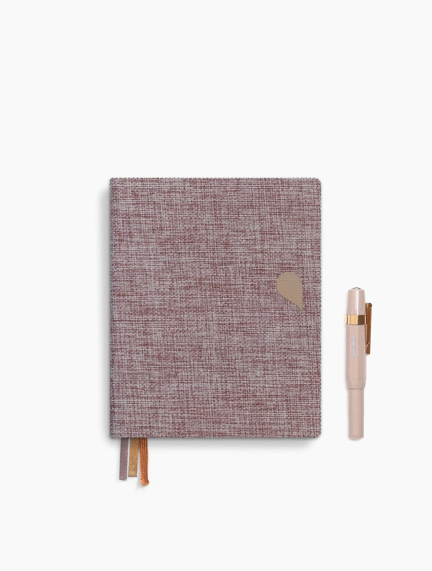 Tinne&Mia Notizbuch Leinen rose dust