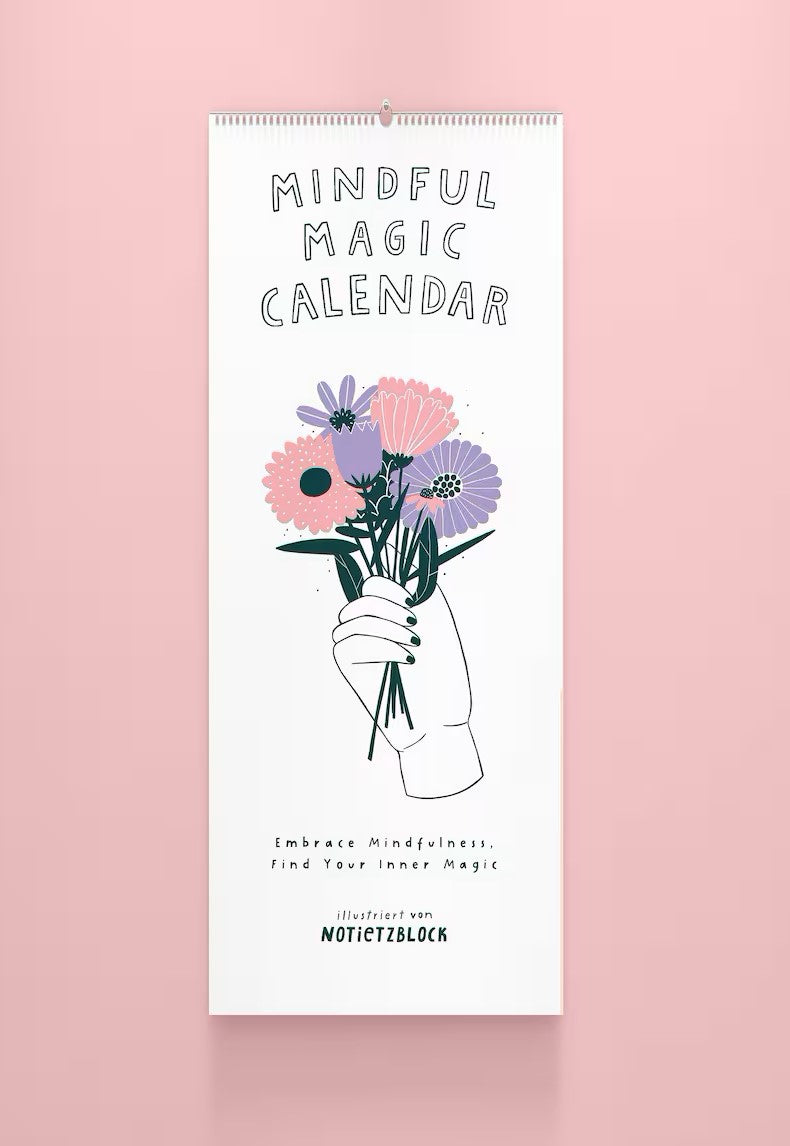 Notietzblock „Mindful Magic Calendar“