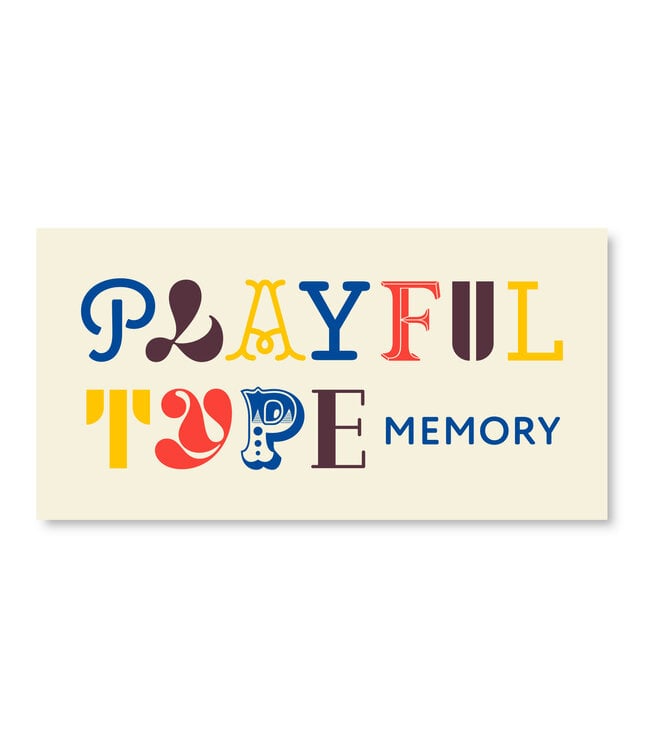 BISPublishers „Playful Type“ Memory