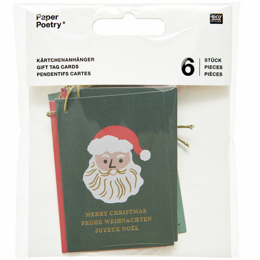 Rico Design Kärtchenanhänger Weihnachtsmarkt