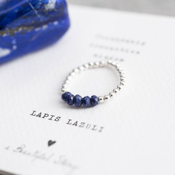 A Beautiful Story Ring mit Naturstein
