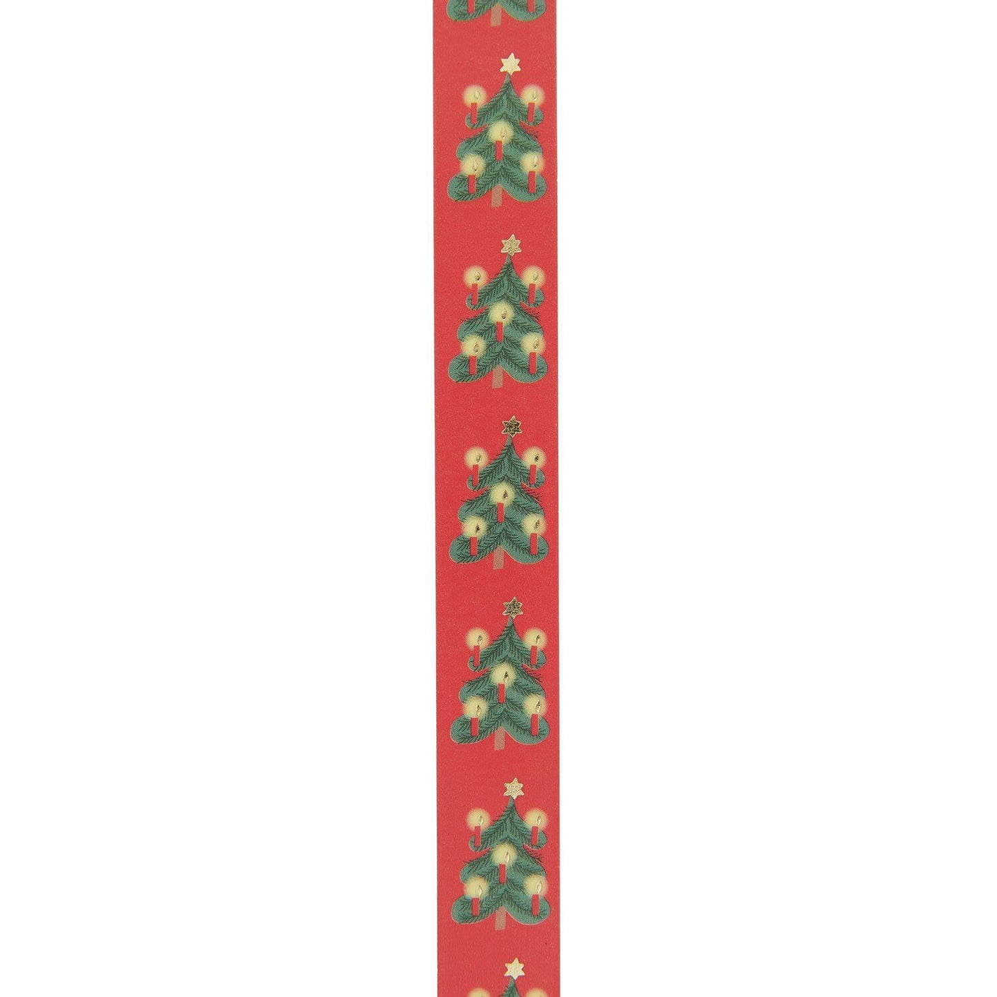 Rico Design Tape Weihnachtsbäume Rot