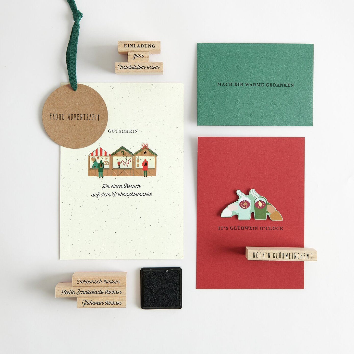 Rico Design Stempelset Weihnachtsmarkt Types