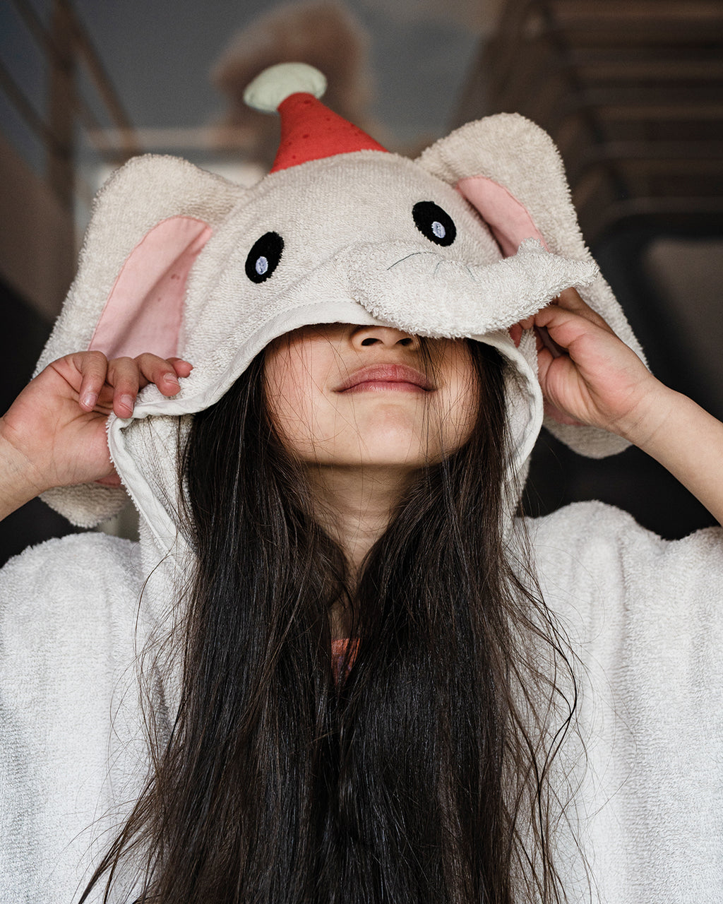 ChicMic Bio Badeponcho – Elefant