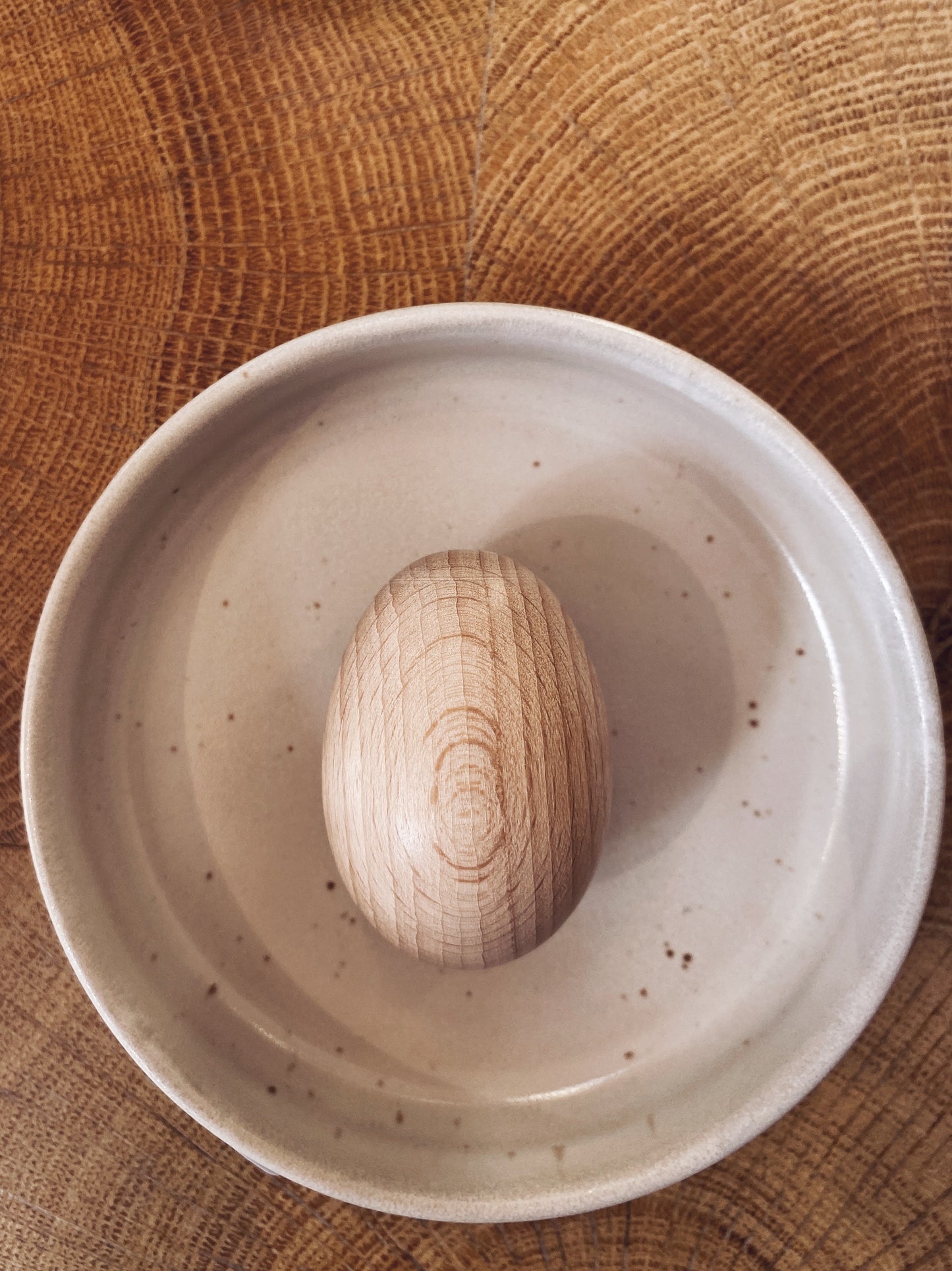 Holz Ei