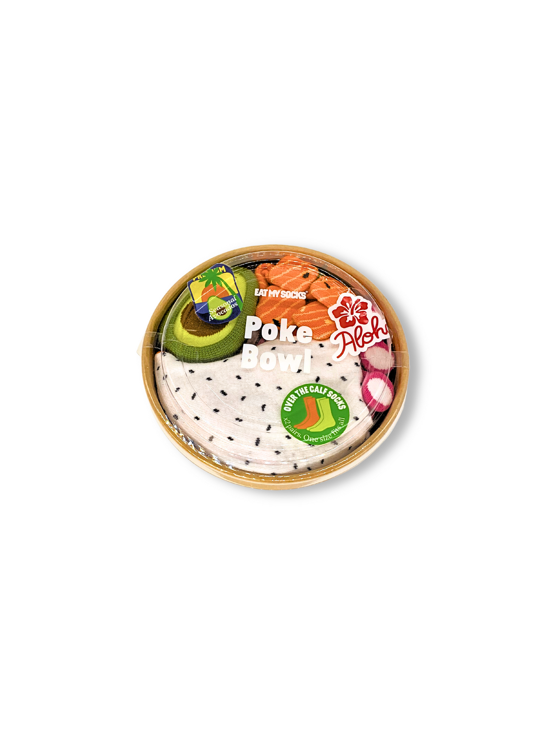 EAT MY SOCKS Geschenksocken „Poke Bowl“