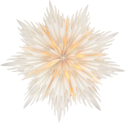 Mea Living Stella-Rosalia, Papierstern weiß 60 cm
