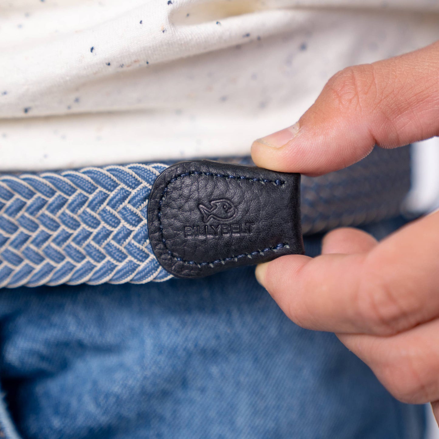 BillyBelt Elastischer Flechtgürtel Chicago