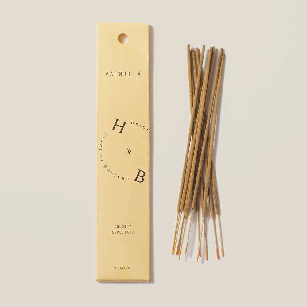 H&B Räucherstäbchen Natürlicher Vanille-Weihrauch