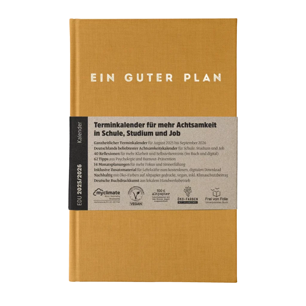 Ein Guter Plan - Achtsamkeitskalender EDU 25/26