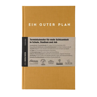 Ein Guter Plan - Achtsamkeitskalender EDU 25/26