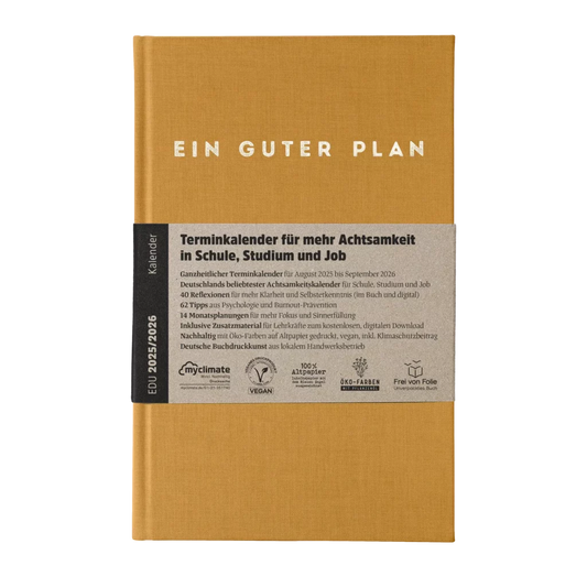 Ein Guter Plan - Achtsamkeitskalender EDU 25/26
