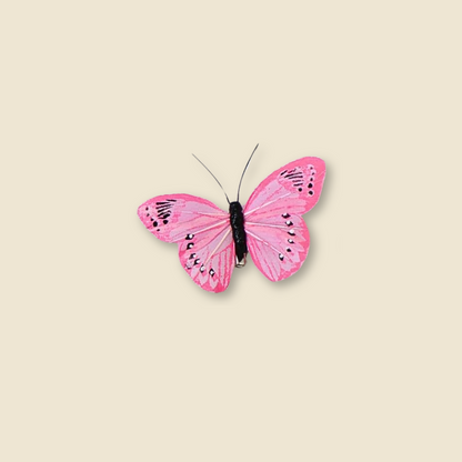 Bunter Deko-Schmetterling